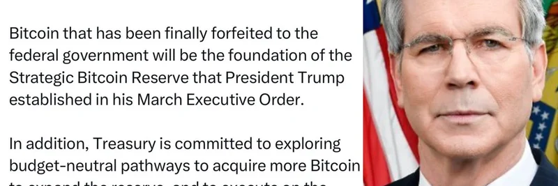 US Treasury Commits to Expanding Bitcoin Reserve: Path to Becoming the Bitcoin Superpower